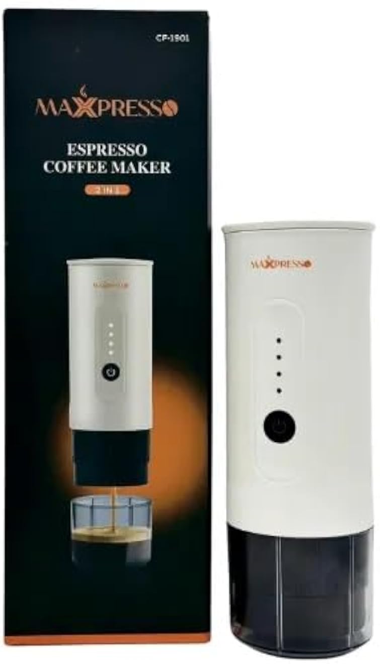 MaxxPresso Portable 2-in-1 Espresso Coffee Maker - M4